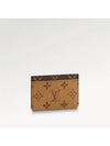 Monogram Reverse Canvas Card Wallet Brown - LOUIS VUITTON - BALAAN 2