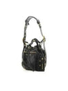 Le Cagole XS Leather Bucket Bag Black - BALENCIAGA - BALAAN 2