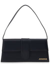 Le Bambino Long Flap Shoulder Bag Black - JACQUEMUS - BALAAN 2