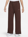 High Rise Pants DV7845 227 Brown WOMENS S Asian Fit - NIKE - BALAAN 1