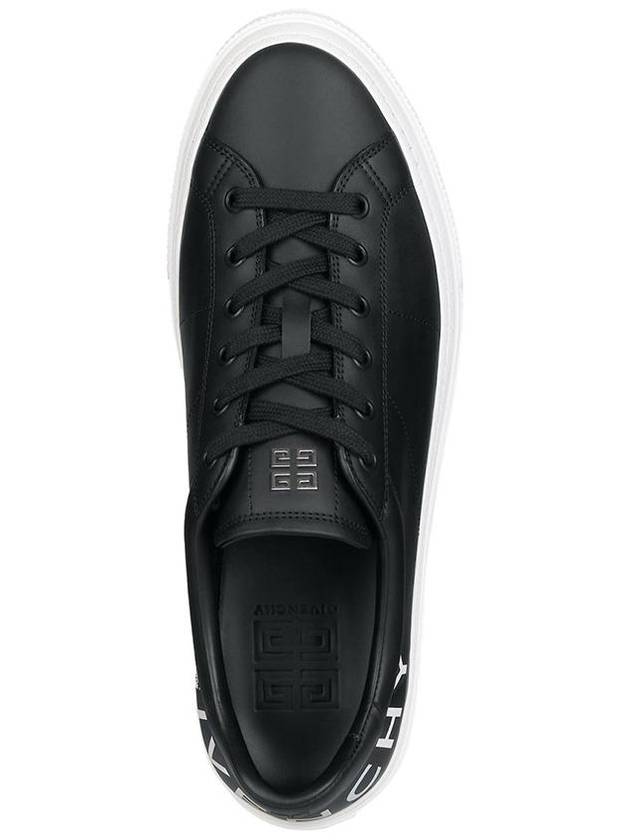 City Sports Low Top Sneakers Black White - GIVENCHY - BALAAN 4