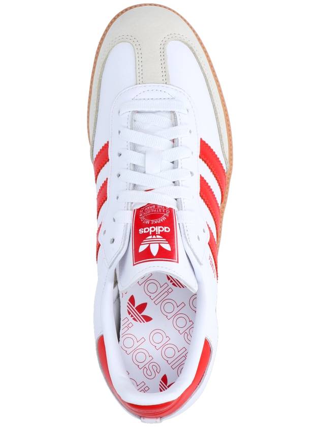 Samba OG Leather Low Top Sneakers Red Cloud White - ADIDAS - BALAAN 6