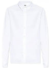 Men's Chemise GreGG Long Sleeve Shirt White - A.P.C. - BALAAN 2