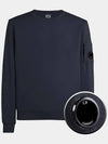 Light Fleece Sweatshirt Navy - CP COMPANY - BALAAN 10