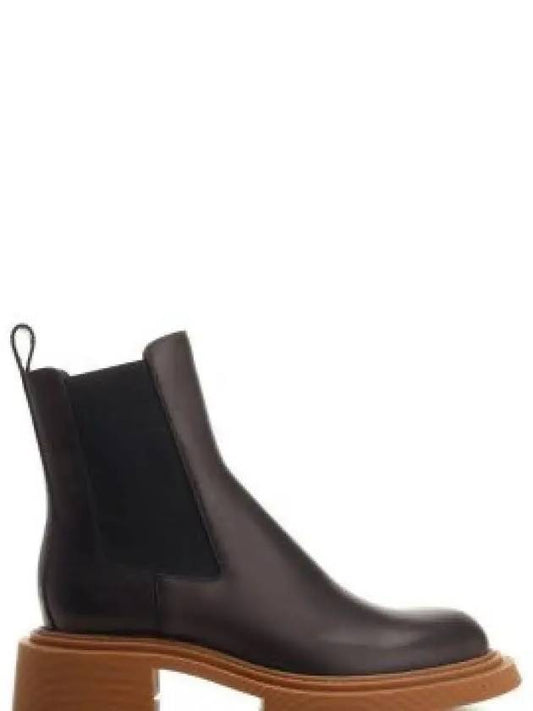 Leather Chelsea Boots Black - LOEWE - BALAAN 2