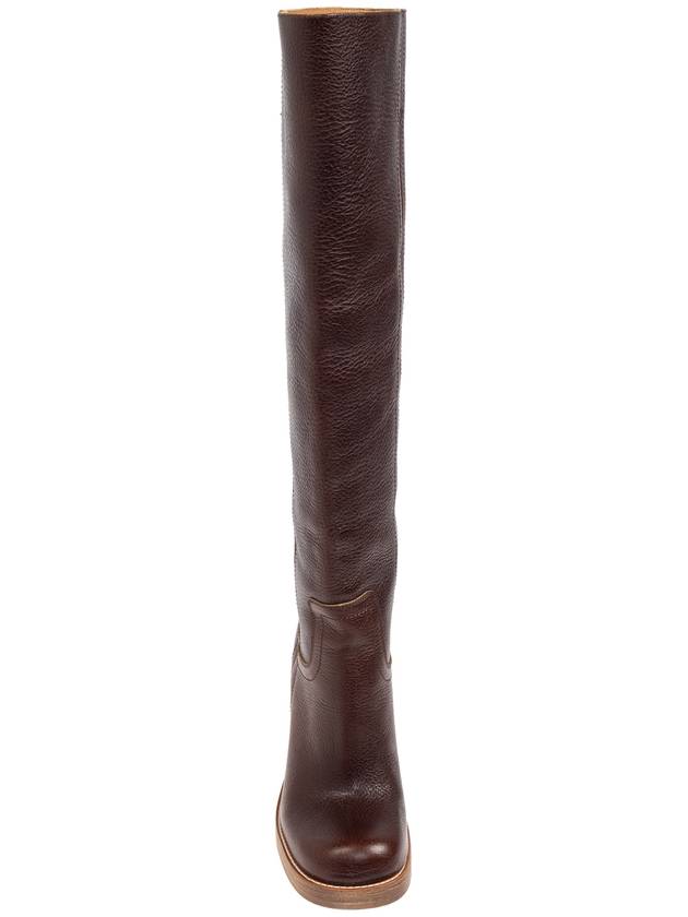 Dsquared2 Leather Boots, Women's, Brown - DSQUARED2 - BALAAN 6