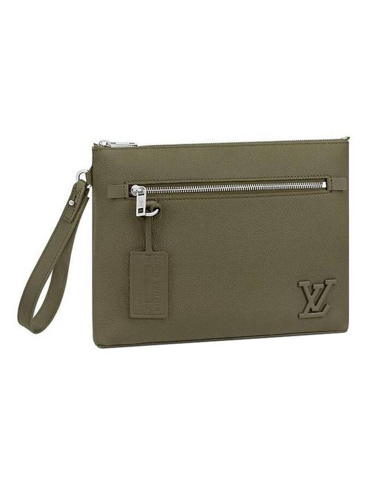 Louis Vuitton Take-Off Pouch Bag Khaki - LOUIS VUITTON - BALAAN 1