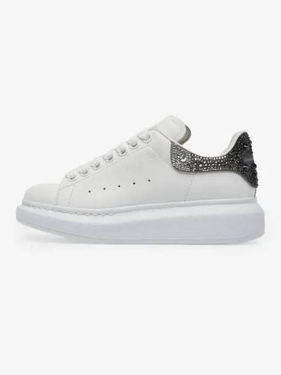 Larry Crystal Tab Oversole Low Top Sneakers White - ALEXANDER MCQUEEN - BALAAN 2