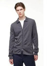 Kaleb Merino Zip Cardigan FMKW11605 U218 Men s - J.LINDEBERG - BALAAN 2