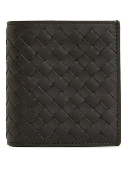 Intrecciato Small Folder Half Wallet Brown - BOTTEGA VENETA - BALAAN 2