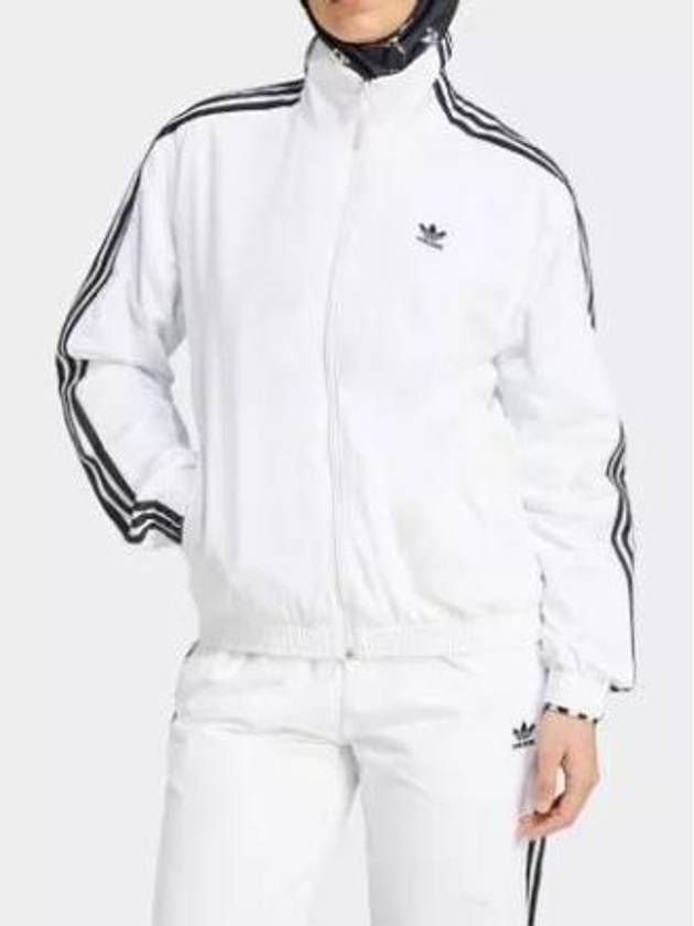 3 Stripe Woven Track Jacket White - ADIDAS - BALAAN 3