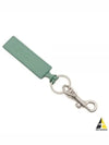 Logo Leather Key Holder Green - A.P.C. - BALAAN 2