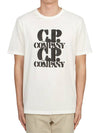 30/1 Jersey Graphic Short Sleeve T-Shirt White - CP COMPANY - BALAAN 2