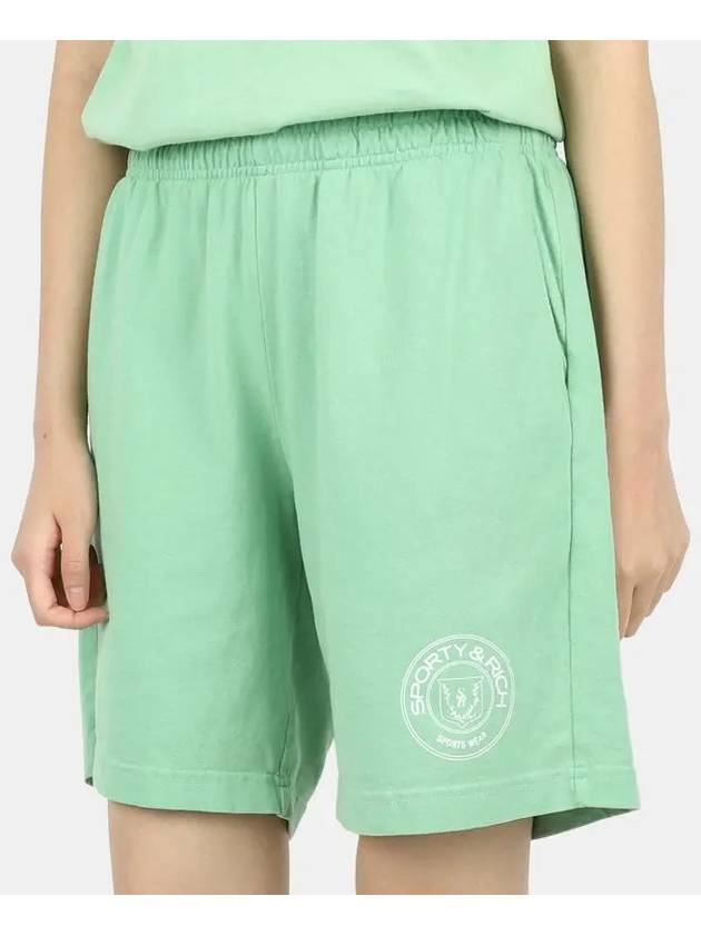 Monaco Gym Shorts Sage - SPORTY & RICH - BALAAN 3