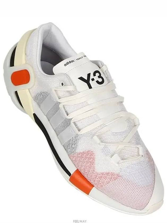 Idoso Boost Low Top Sneakers Orange White - Y-3 - BALAAN 2