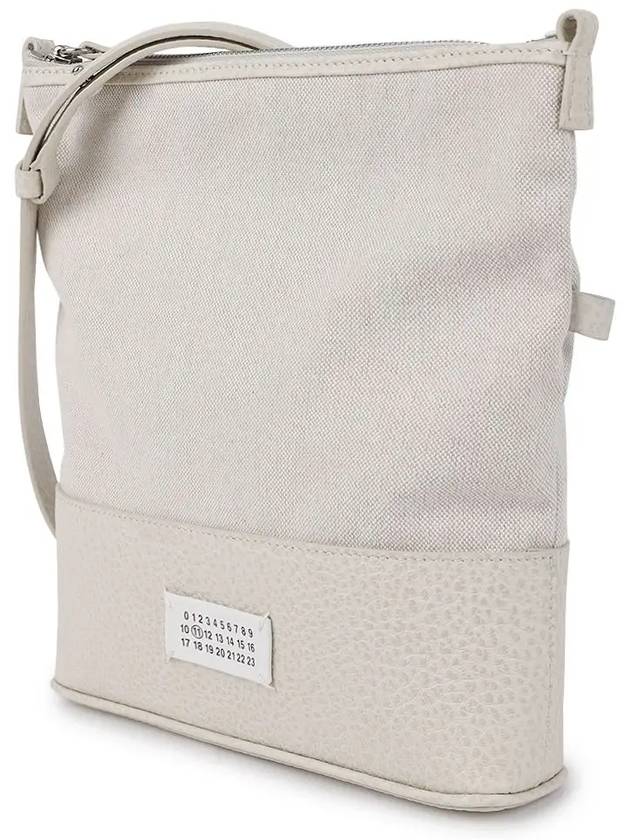 Small 5AC Hobo Cross Bag Light Grey - MAISON MARGIELA - BALAAN 3