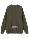 Logo Print Nylon Long Sleeve T Shirt Olive - HARDGEAR APPAREL - BALAAN 3