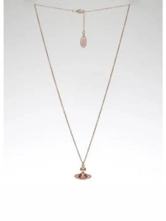 Pina Small Bas Relief Necklace Pink Gold - VIVIENNE WESTWOOD - BALAAN 2