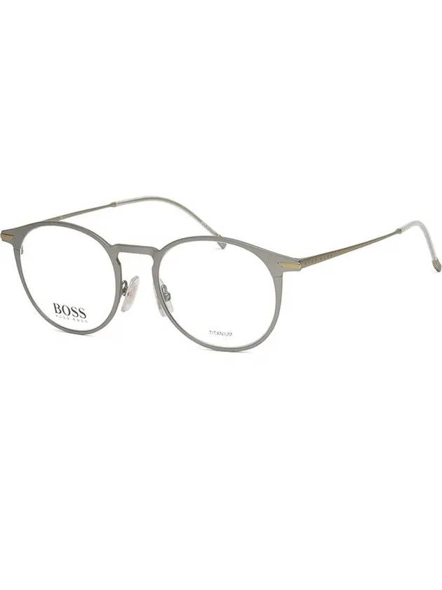 Hugo Boss Glasses Frame BOSS1252 R81 Round Titanium Light Glasses - HUGO BOSS - BALAAN 7