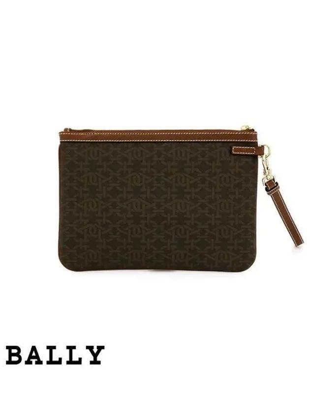 Certhew TPU Pouch Bag Brown - BALLY - BALAAN 4