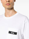 Short Sleeve T Shirt 76GAHE05CJ00E003 White - VERSACE - BALAAN 3