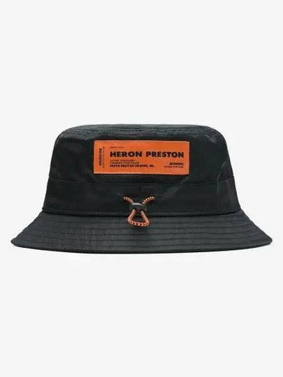 Heron Preston logo embroidered bucket hat HMLA005S22FAB0011001 - HERON PRESTON - BALAAN 2