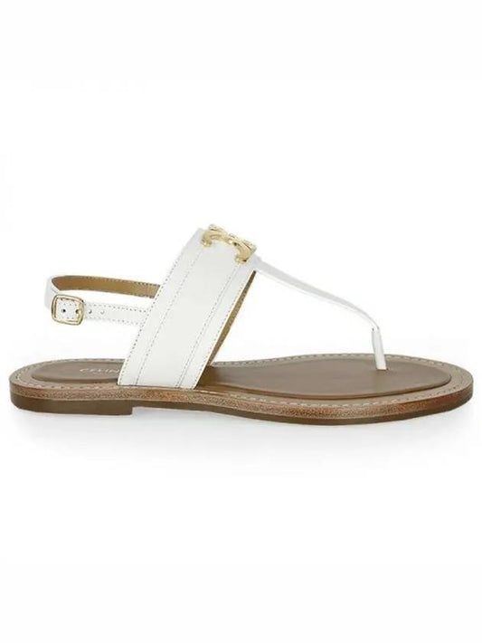 Lympia Triomphe Sandals White - CELINE - BALAAN 2