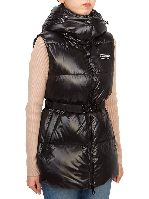 Alloro Women's Padded Vest VDDV95236K0001 ALLORO VEST BKS - DUVETICA - BALAAN 4