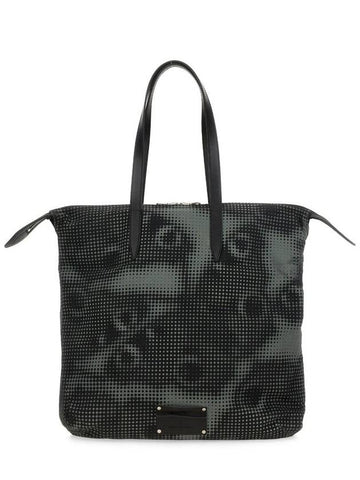 Dries Van Noten Printed Cotton Denim Tote Bag - DRIES VAN NOTEN - BALAAN 1