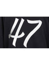 Drawstring 47 Logo Hoodie XL - DIOR - BALAAN 6