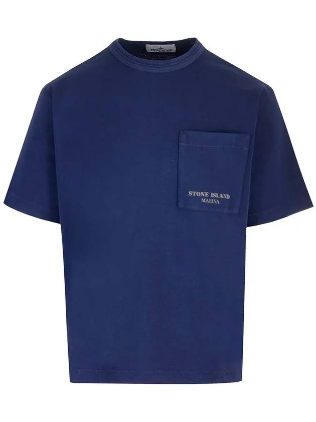 short sleeve crew neck t-shirt 8015203X4_V0127 - STONE ISLAND - BALAAN 1