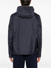 Etiache Rain Hooded Zip Up Blue - MONCLER - BALAAN 5