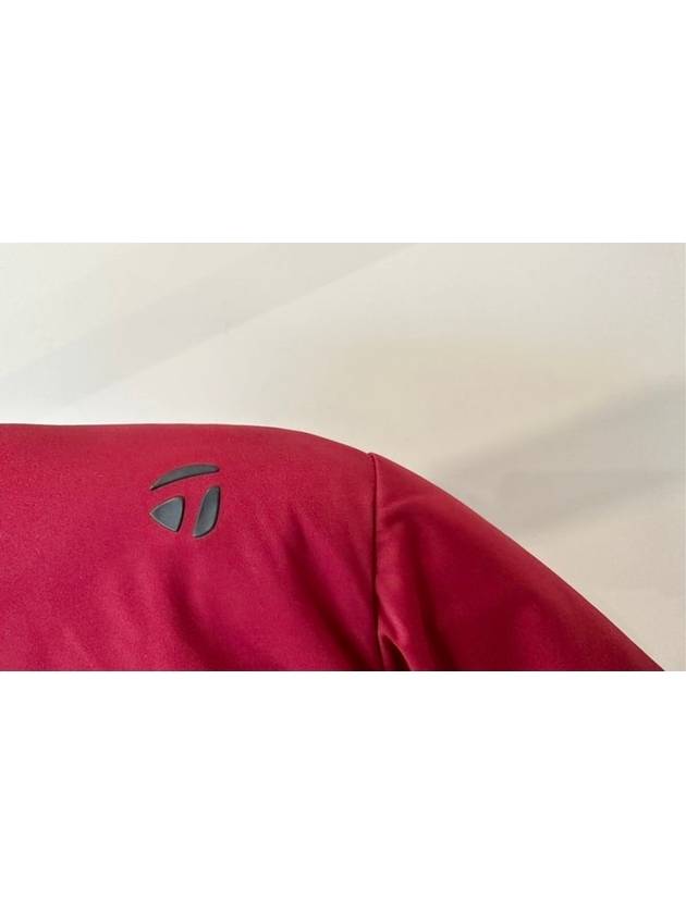 Lightweight padded jacket TD422 Burgundy Red Navy MENS M - TAYLORMADE - BALAAN 5