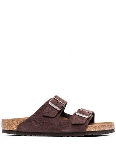 Arizona Pebble Leather Sandals 1022457 - BIRKENSTOCK - BALAAN 1