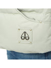 Women's Logo Patch Zipper Padded Vest Light Green - MOOSE KNUCKLES - BALAAN 9