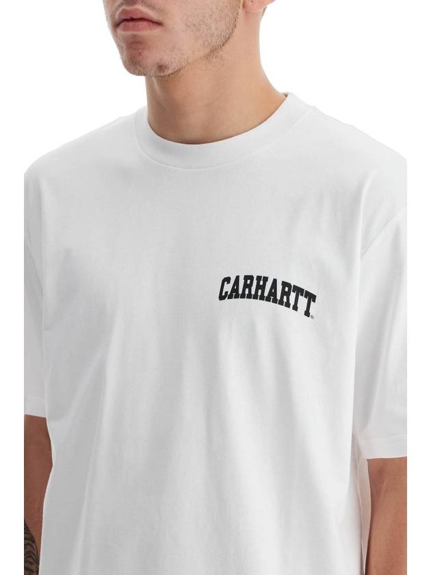 CARHARTT WIP S/S UNIVERSITY SCRIPT T-SHIRT - CARHARTT WIP - BALAAN 4