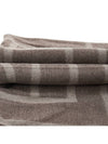 Monogram Wool Cashmere Scarf Beige - TOTEME - BALAAN 5