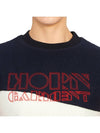 Fleece Sweatshirt Navy - HORN GARMENT - BALAAN 7