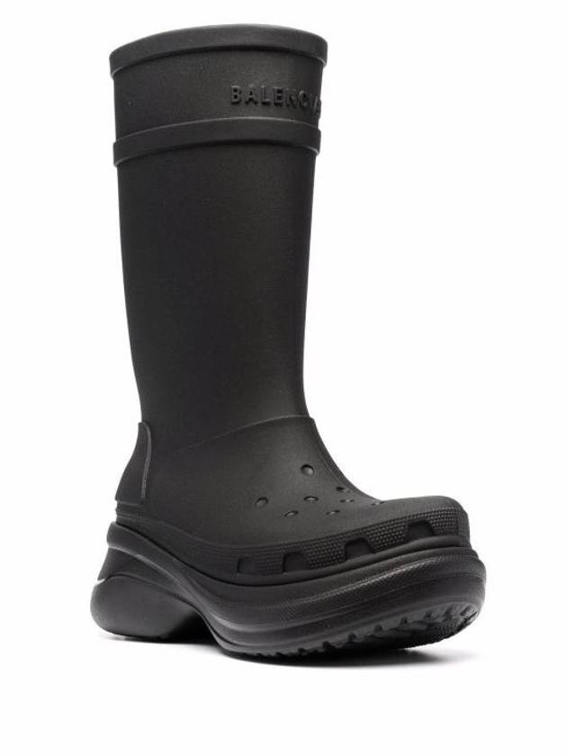 Crocs Rain Boots Black - BALENCIAGA - BALAAN 6