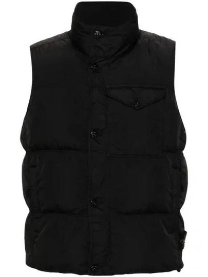 Crinkle Reps R-NY Down Vest Black - STONE ISLAND - BALAAN 2