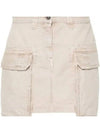 Colored Cargo A-Line Skirt Khaki - GOLDEN GOOSE - BALAAN 2