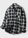 Tartan check shirt black - INDUST - BALAAN 5