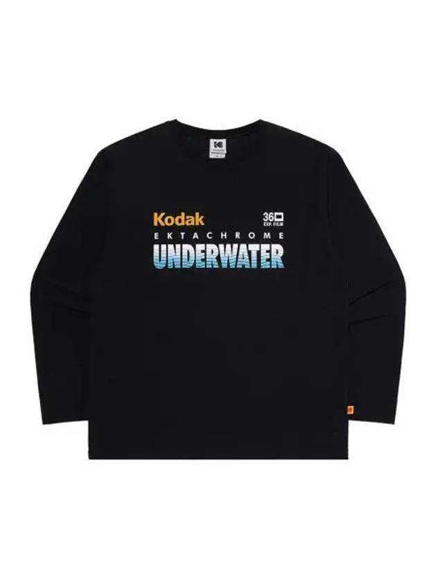 KODAK Summer Water Mesh Long Sleeve T Shirt BLACK - KODO - BALAAN 1