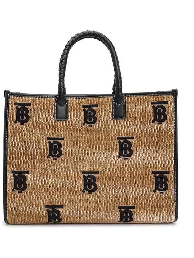 Medium Freya Tote Bag Beige - BURBERRY - BALAAN 5