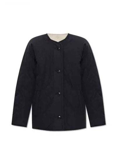 Women's Nesmae Reversible Jacket Fade Black - ISABEL MARANT - BALAAN 2