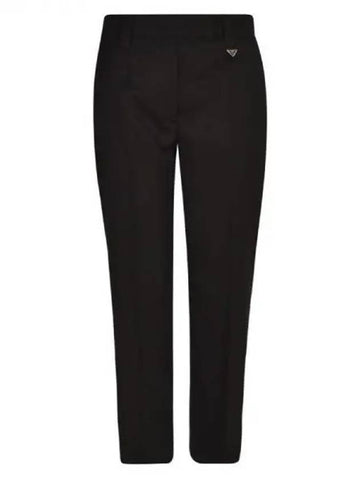 Triangle logo tailored pants 270274 - PRADA - BALAAN 1