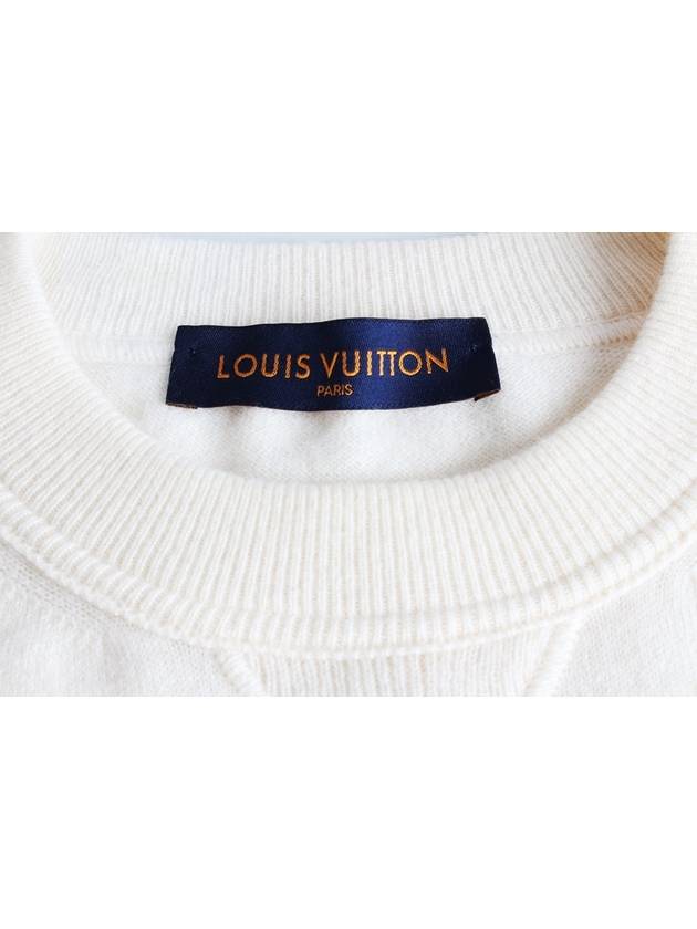 Backpatch logo knit XL - LOUIS VUITTON - BALAAN 6