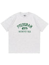 VINT RETRO SERVICE T SHIRTS LIGHT MELANGE - POLYGRAM - BALAAN 1