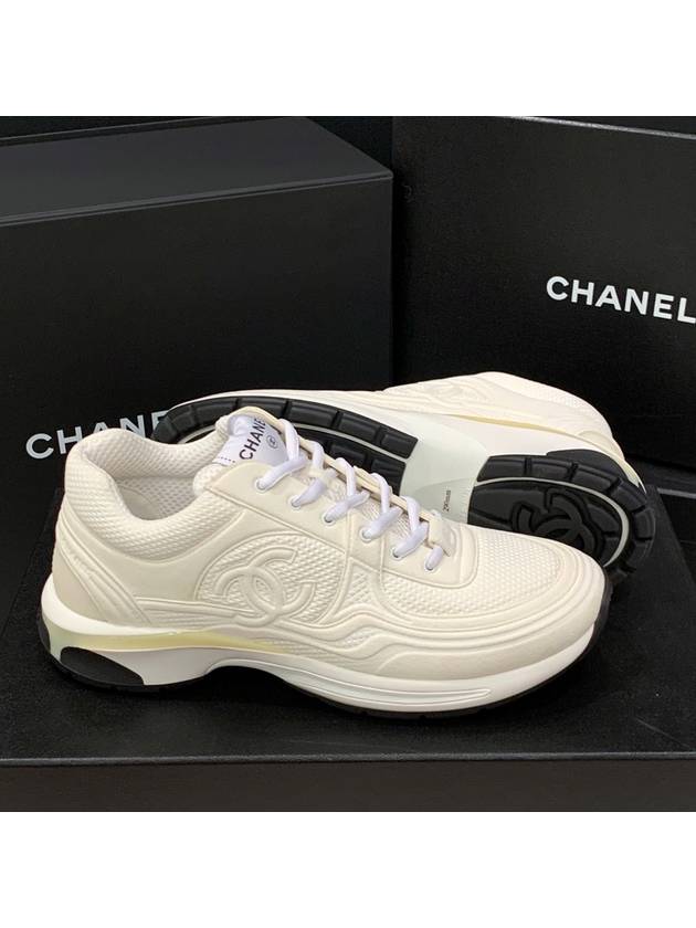 Cruise sneakers ivory white - CHANEL - BALAAN 9