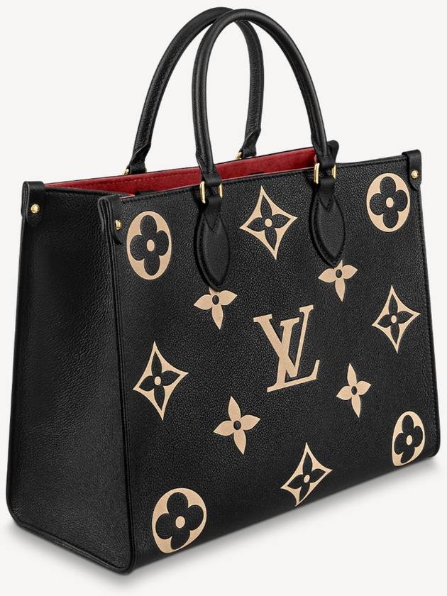 OnTheGo Monogram Empreinte Leather Tote Bag Black - LOUIS VUITTON - BALAAN 2